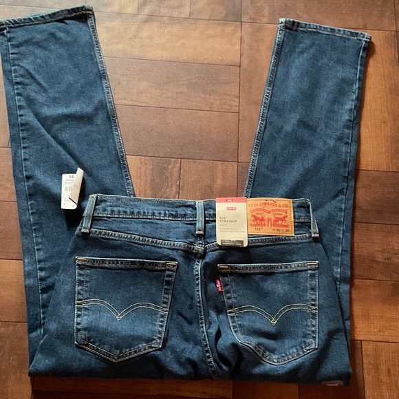 Levi's Men's Straight Fit Denim Jeans - Picture 3 of 4